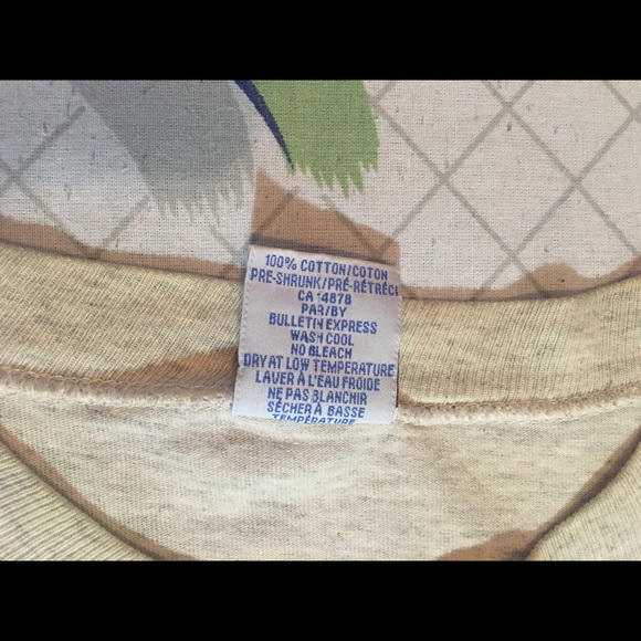 Vintage Maple Leaf VS Black Hawks Tee - Picture 6 of 9